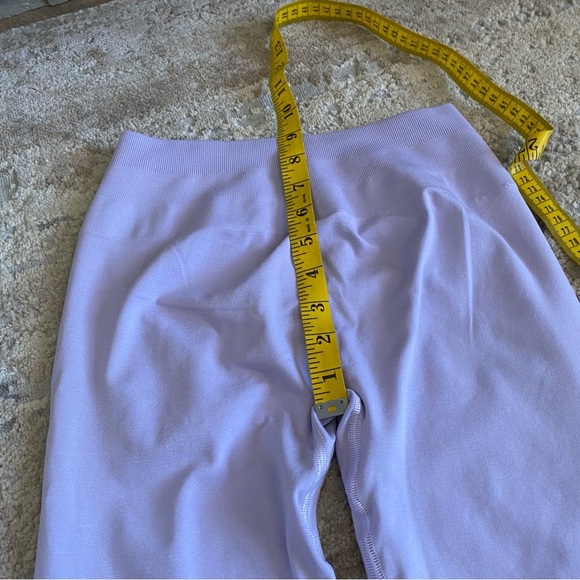 Alphalete Amplify Scrunch Butt Pants Digital Violet Seamless High Waist Leggings - Picture 5 of 10